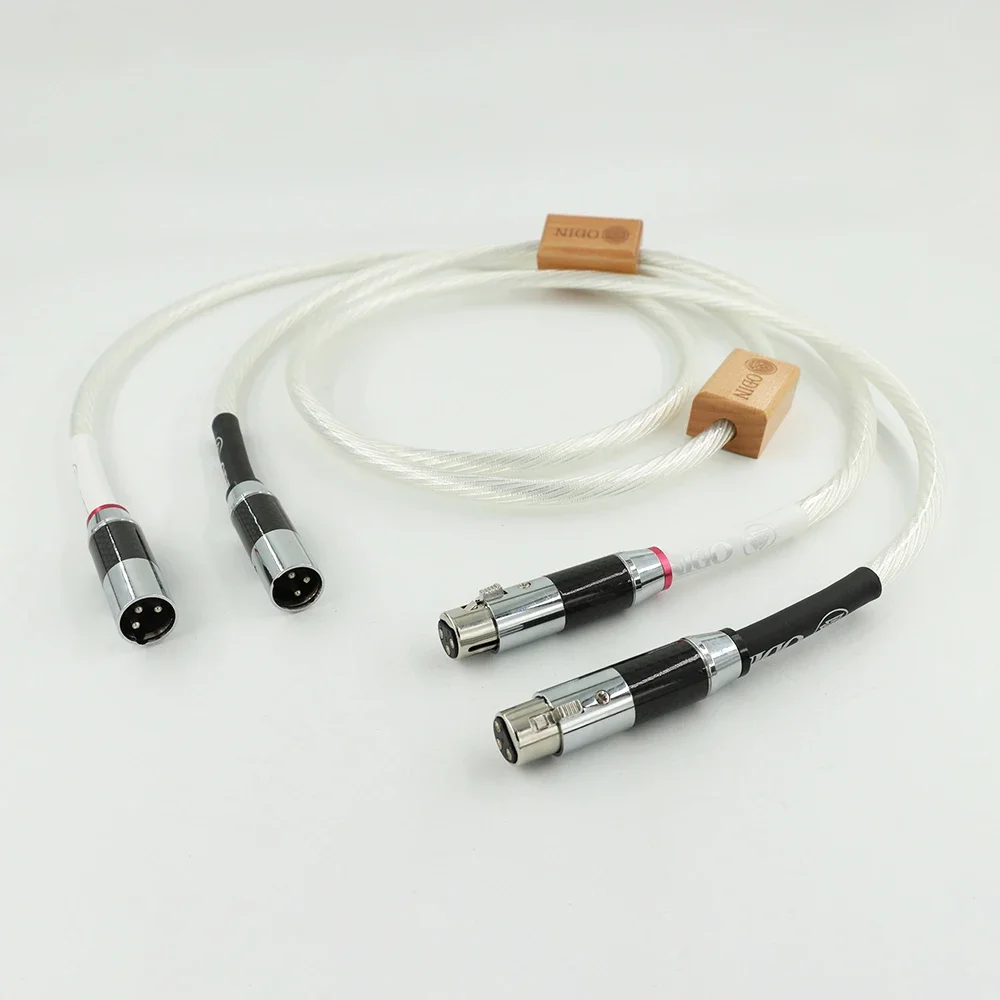 

Nordost ODIN Reference Interconnects Аудио Сбалансированный удлинительный кабель с углеродным волокном XLR Сбалансированный сигнальный кабель «мама-папа» HIFI