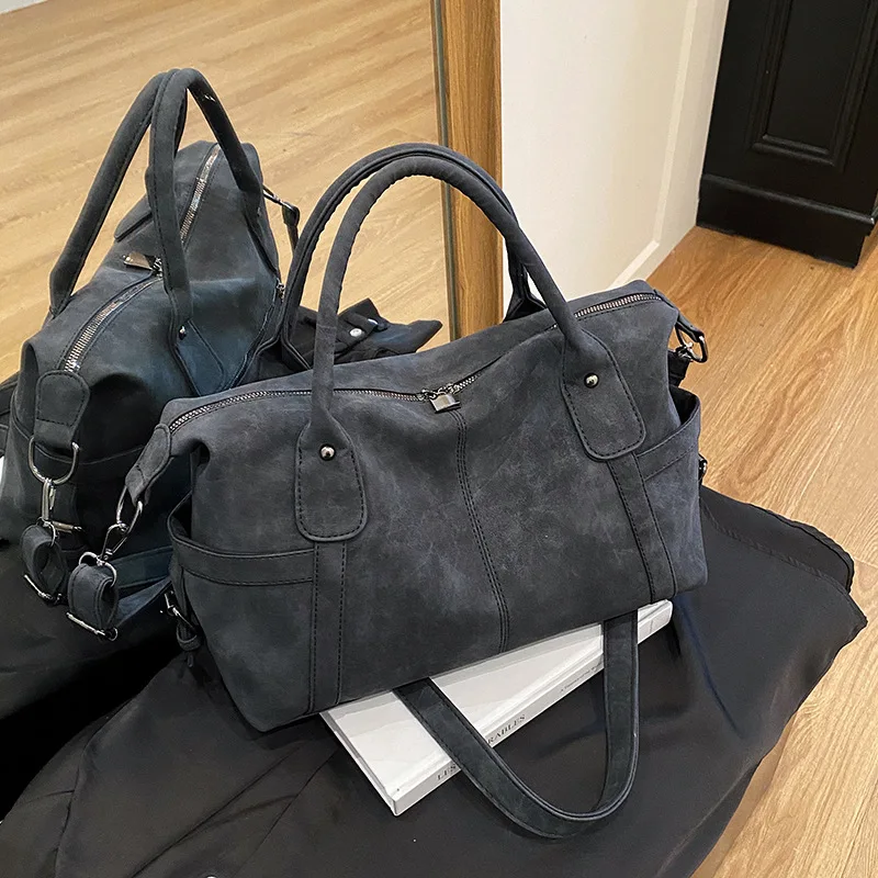 new-women's-crossbody-bag-fashion-high-quality-travel-handbag-premium-solid-color-versatile-large-capacity-commuter-storage-bag