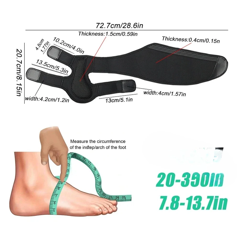 1 قطعة دعامة مع دعم قوس، دعامة للمشي، عدم استقرار الأطراف السفلية عن طريق قطرة القدم، إصابة الحبل العمود الفقري #6