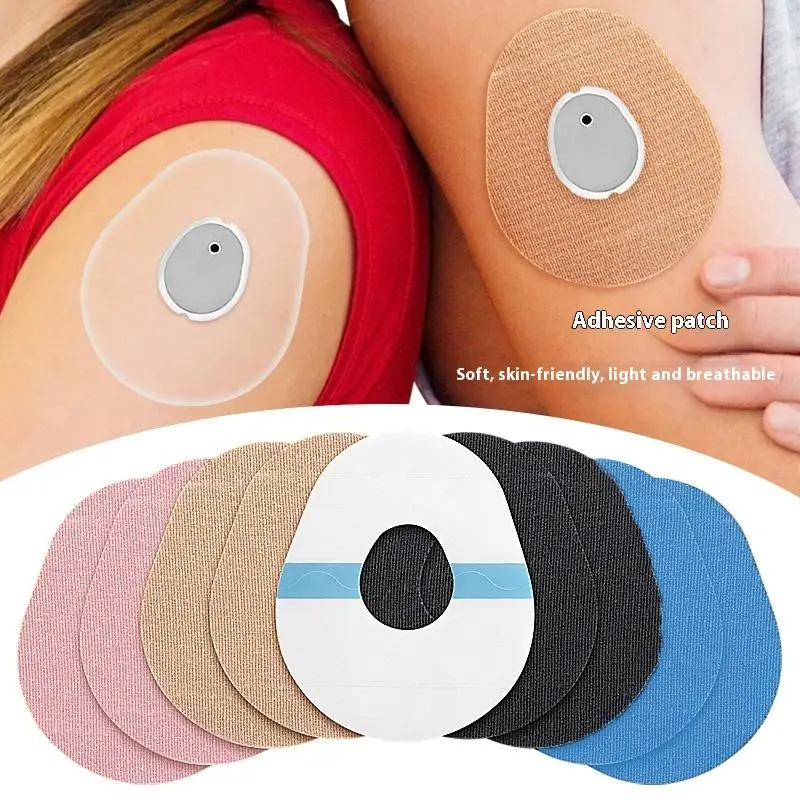 5/10Pcs กาวเซ็นเซอร์กลูโคสในเลือดคงที่แพทช์ Monitor ป้องกันเทประบายอากาศ Anti SLIP ยาวนานสําหรับกลางแจ้ง Motion