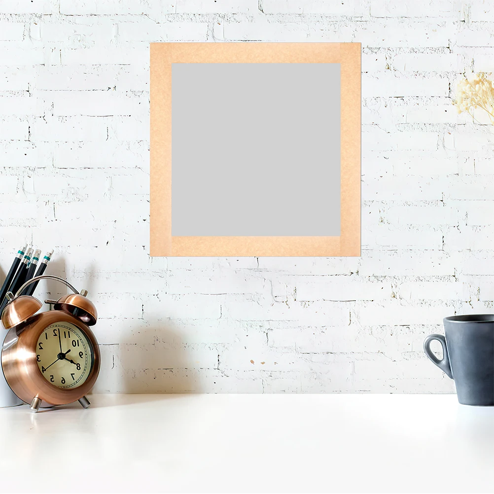 

2pcs Watercolor Painting Tape 48mm Brown Paper Sealing Supplies for Framing Mounting Protection Practical Long Use