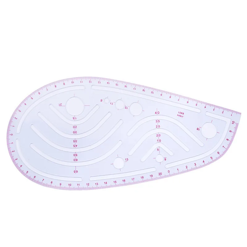 1/4PCS Sewing Ruler Clothing Fashion Ruler Curve Shaped Grading Rulers Sewing Tools For Sewing Dressmaking Pattern DIY