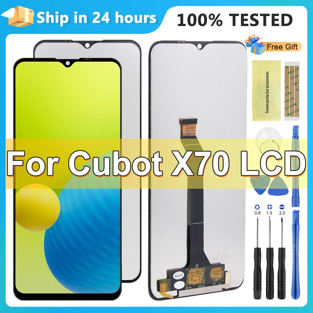 

6,58 ''для CUBOT X70 ЖК-дисплей + фотография для cubot x 70 запасные части ЖК-дисплея проходят 100% тестирование