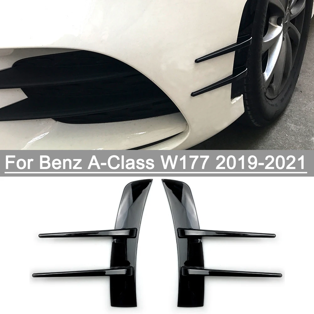 

Front Bumper Side Air Vent Trim Cover For Benz A-Class W177 A180 A220 A200 A250 2019-2021