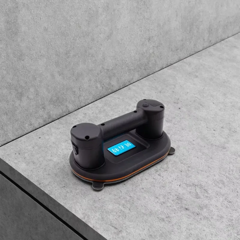 Industrial 005 Cordless Electric Vacuum  Battery Powered Tile Suction Cups 280kg Heavy Duty Tile & Glass Lifter for Construction