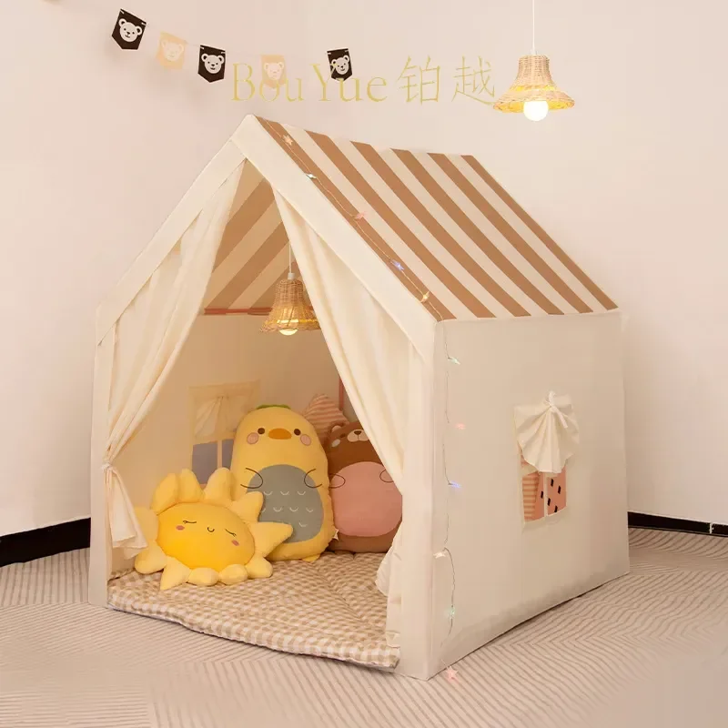 Kids Play Tent Princess Castle House Children Indoor Outdoor Toy Villa Secret Base Game Room for Boy Girl Playhouse