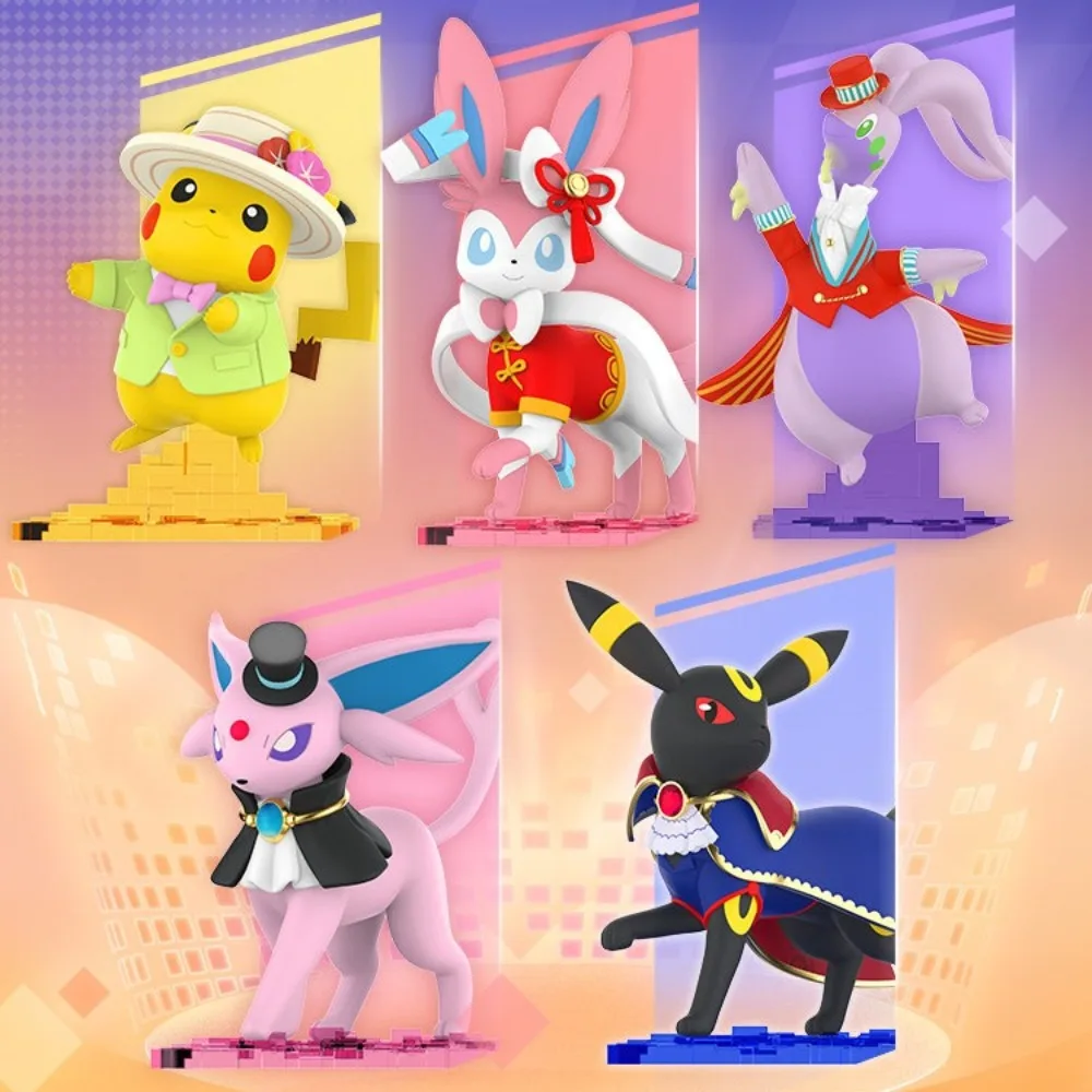 

Коллекционные фигурки FUNISM Pokémon: Сильвеон, Пикачу, Гудра, Эспеон, Эмбреон – подвижные модели, игрушки, декор для рабочего стола, подарок на Новый год