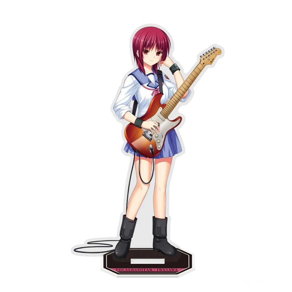Loen Anime Peripheral Store Angel Beats! Sekine Irie Hisako Iwasawa Kanade Yuri AcrylicStand Desktop Decor Fans Gifts About 15cm