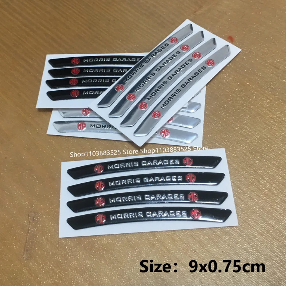 

4/16pcs Car Wheel Hub Sticker with Logo for MG MG7 ZR ZS ES HS Trophy GS TF MG6 MG3 MG4 MG5 EZS ONE GT 3SW MARVEL
