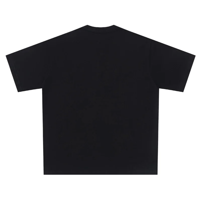 المتضخم تي شيرت الرجال التجفيف السريع الهيب هوب تي شيرت خمر 90s الشارع الشهير أنيمي Harajuku موضة ملابس قصيرة الأكمام القوطية