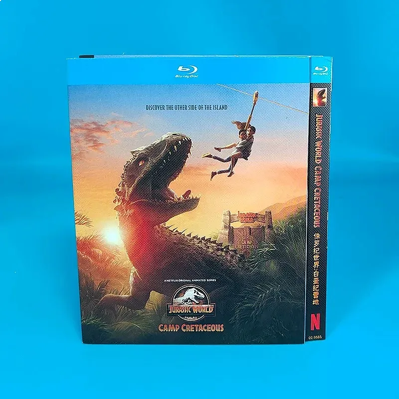 Spot American Drama Jurassic World Cretaceous Camp Chinese Subtitles 1 Disc BD Blu-ray