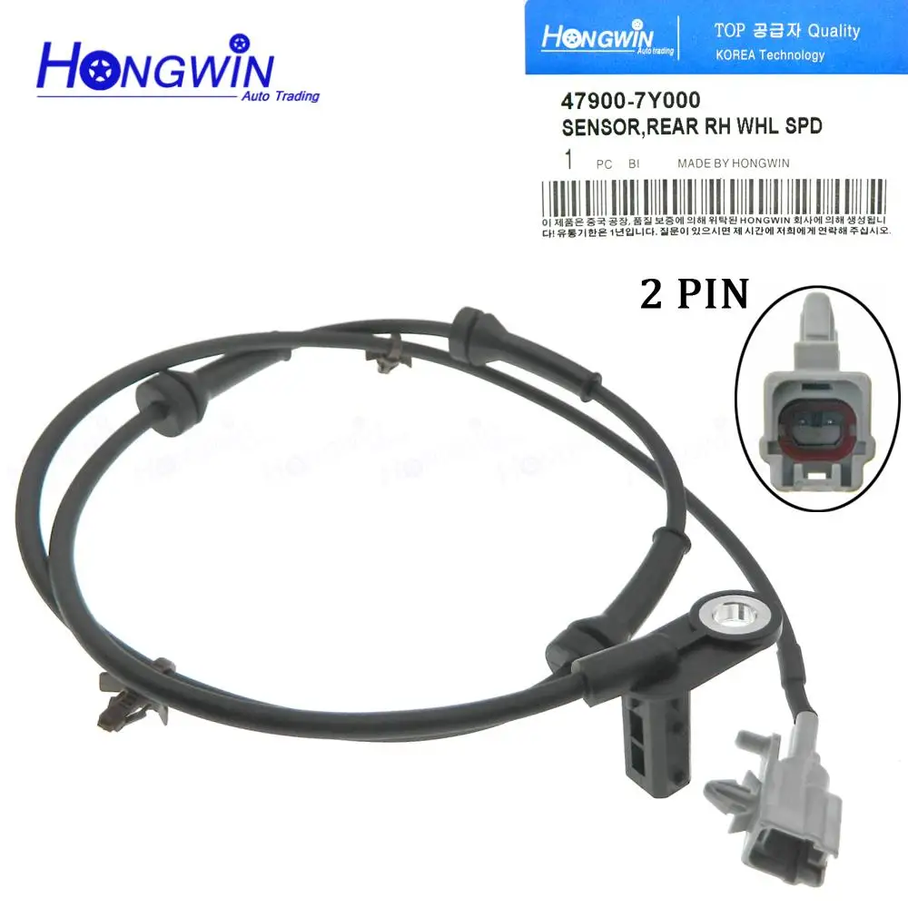 

ABS Wheel Speed Sensor Rear Right 47900-7Y000 479007Y000 For Nissan Maxima 3.5L V6 2004 2005 2006 2007 2008 ALS348 970-100