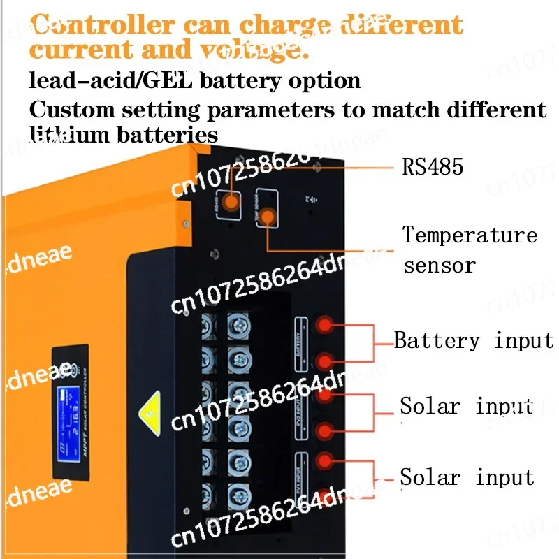 96V 192/216/240V 384V 100A Mppt Solar Charge Controller Solar Charger Controller Price