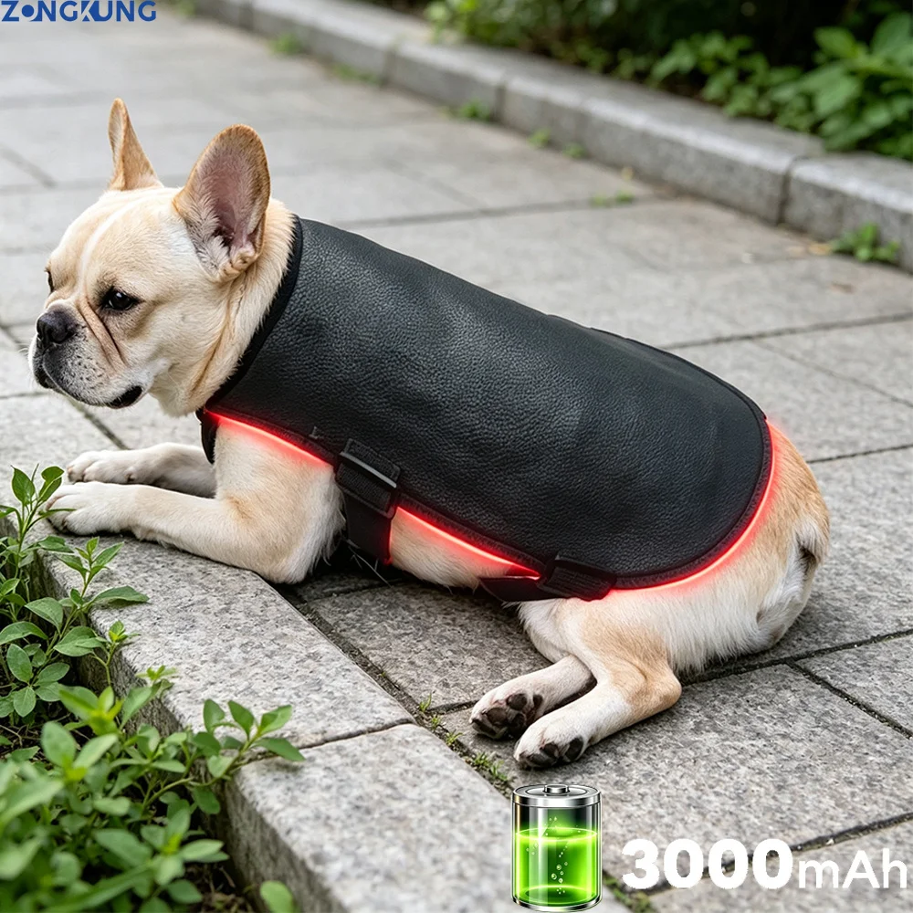 660nm 850nm Red & Near Infrared LED Light Handheld Device for Pet Dog Cat Back Leg Muscle Joint Comfort Recovery Wrap Timer