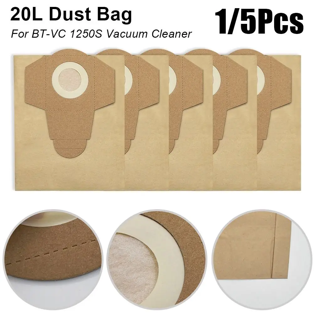 1/5Pcs 20L Dust Col… - image