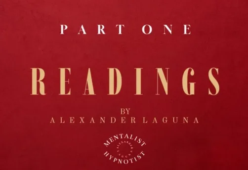 Alexander Laguna - READINGS PART 1-2 -Magic tricks