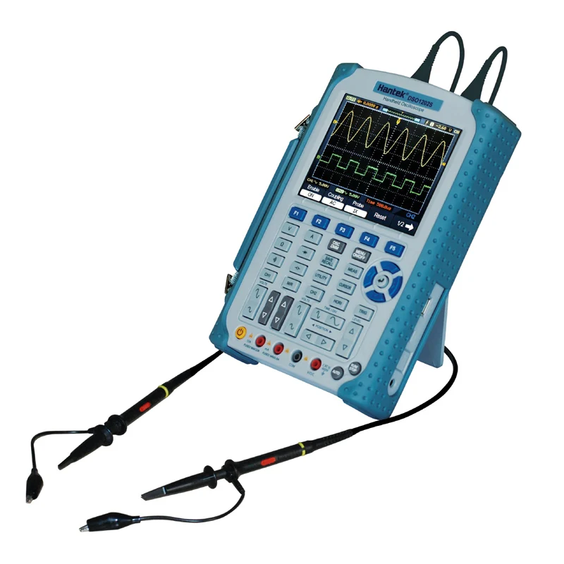 

Hantek DSO1202S 200MHz Digital Storage Handheld Oscilloscope 2 Channel Portable Oscilloscope Ground Isolation 1GSa/s 8bit