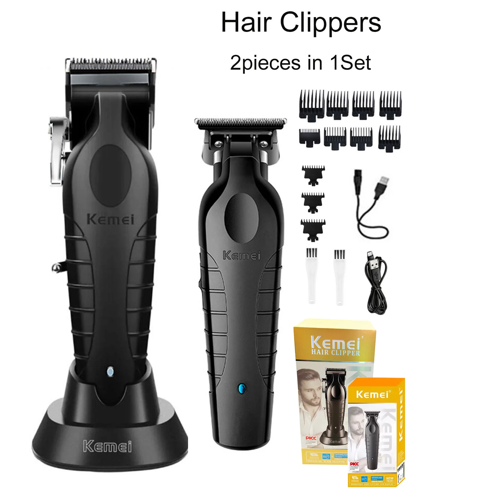 Kemei Brand KM-2299 New Version Electric Hair Clipper Professional Electric Hair Trimmer For Men Home or Barbaer Shop Use