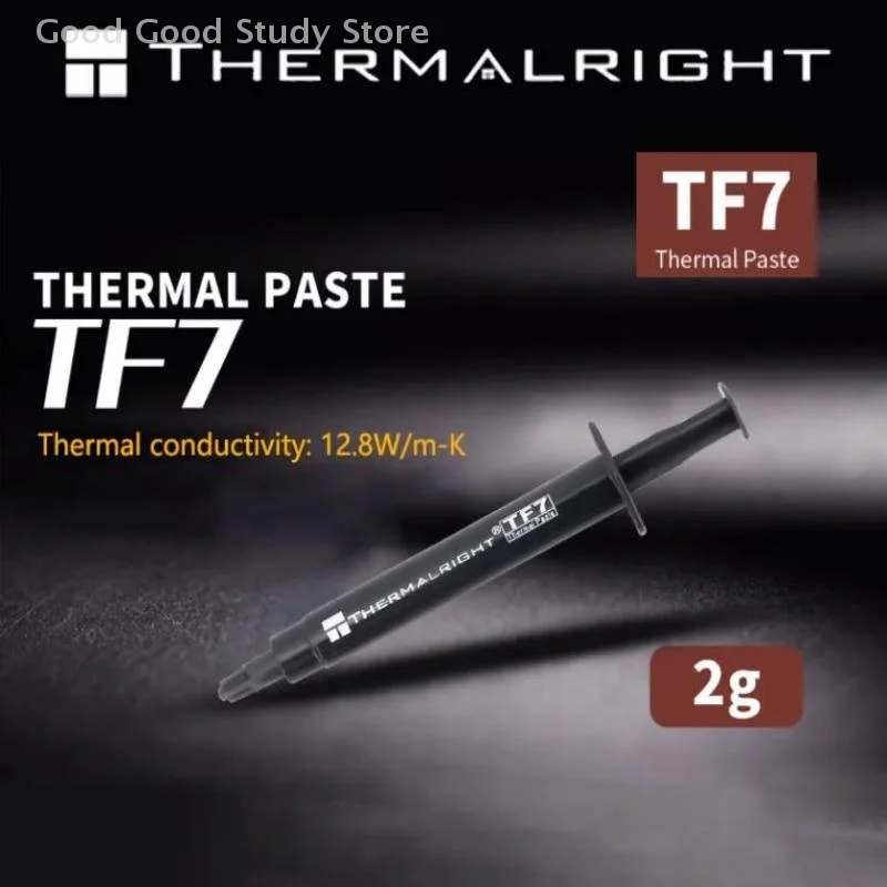 

1 шт. Thermalright TF7 12,8 Вт/Mk термопаста высокопроизводительная паста радиатора для охлаждения видеокарты процессора