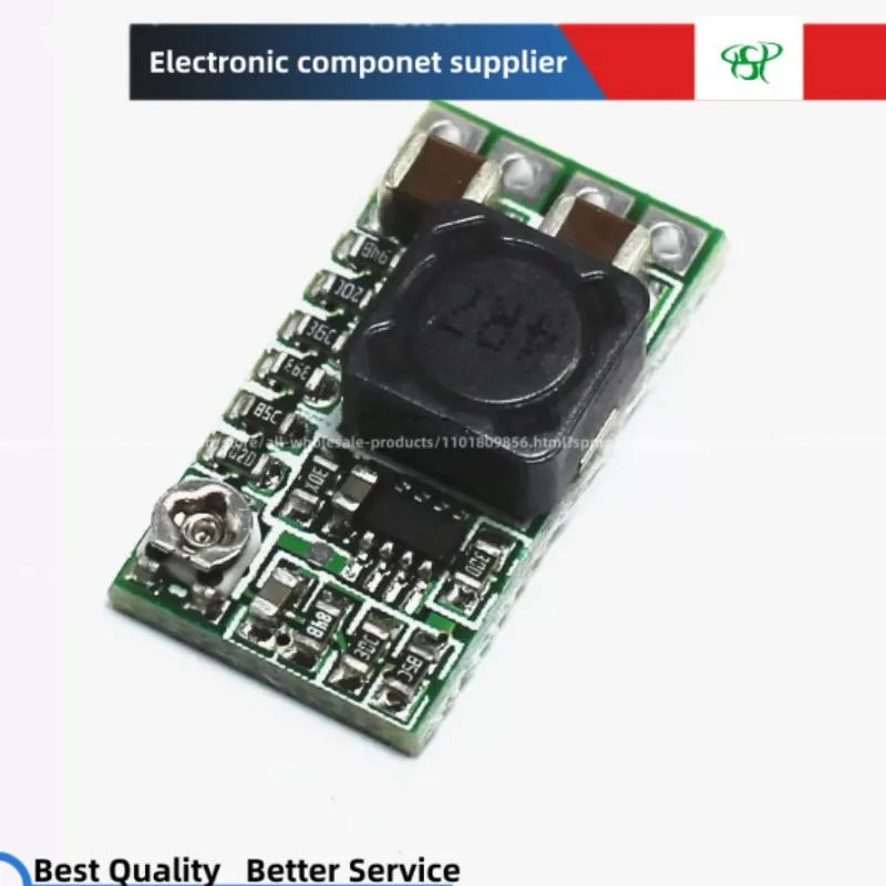 

10pcs MINI efficiency 97.5% Ultra-small volume DCDC buck module 424V12V24V to 5V3A vehicle-mounted