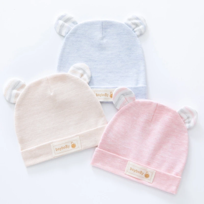 

Unisex Baby Beanie Hat Младенческая малышей Детские шапки Baby Soft Cute Cap Детская Beanie