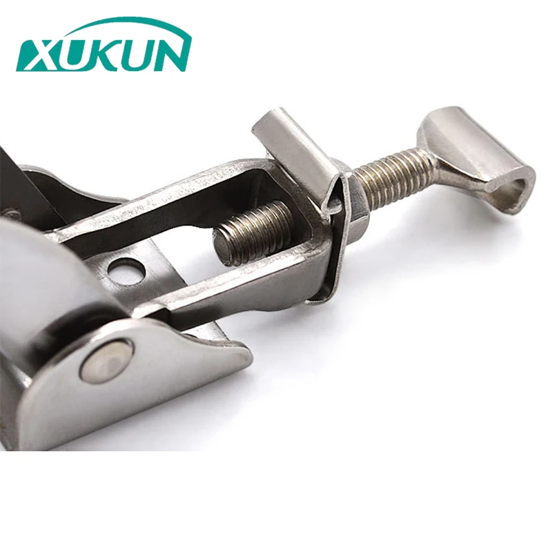 

XK720-2C-304 Distribution cabinet adjustable toolbox toggle latch quick release Concealed draw Panel Fastening Draw Latch 10pcs