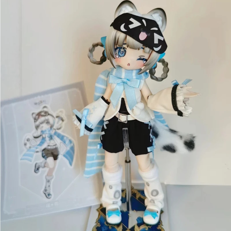 

1/12 Bjd Blind Box Vision Reconstruction Series Cute Bjd Doll Kawaii Toy Action Figure Anime Figure Desktop Ornament Lovely Gift