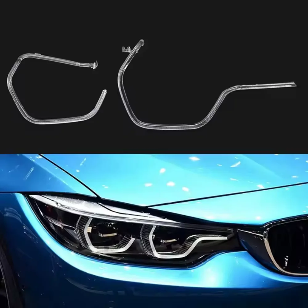 

M3 M4 Adaptive Headlight DRL Tube Acrylic Tube Light Guide Strip DRL Guide Tube For 2018-2020 BMW F80 F82 Ikon LED Headlight