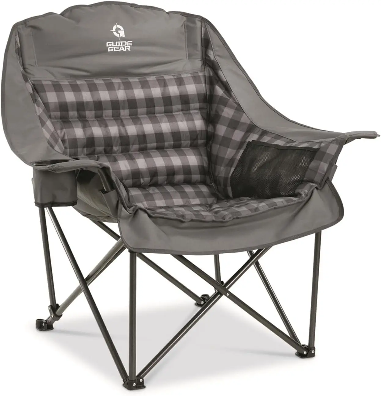 

Негабаритное походное кресло XL Comfort с мягкой подкладкой, 400 фунтов. Емкость.