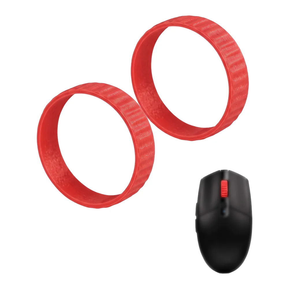 For Logitech G304/G305 Mouse Scroll Wheel Outer Rings 2pcs Replacement Mouse Wheel Protector Gaming Mouse Accessories