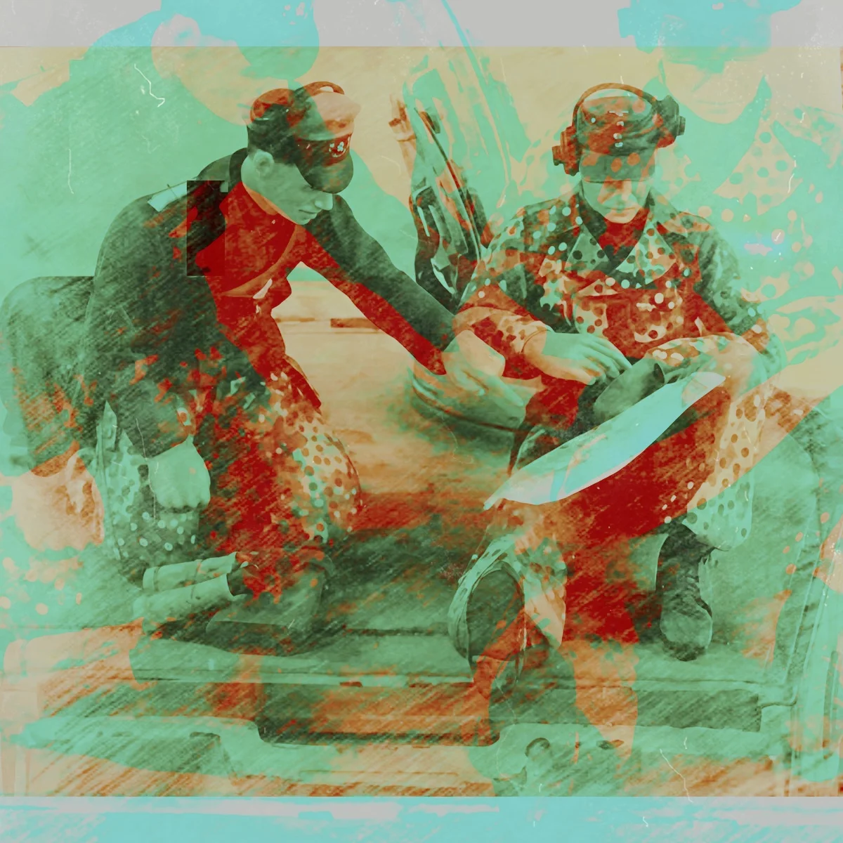 

Набор неокрашенных моделей из смолы в масштабе 1/35, военная тематика, немецкая танковая экипажа в составе Вермахта времен Второй мировой войны, в разобранном и неокрашенном виде, GK, 1422R.