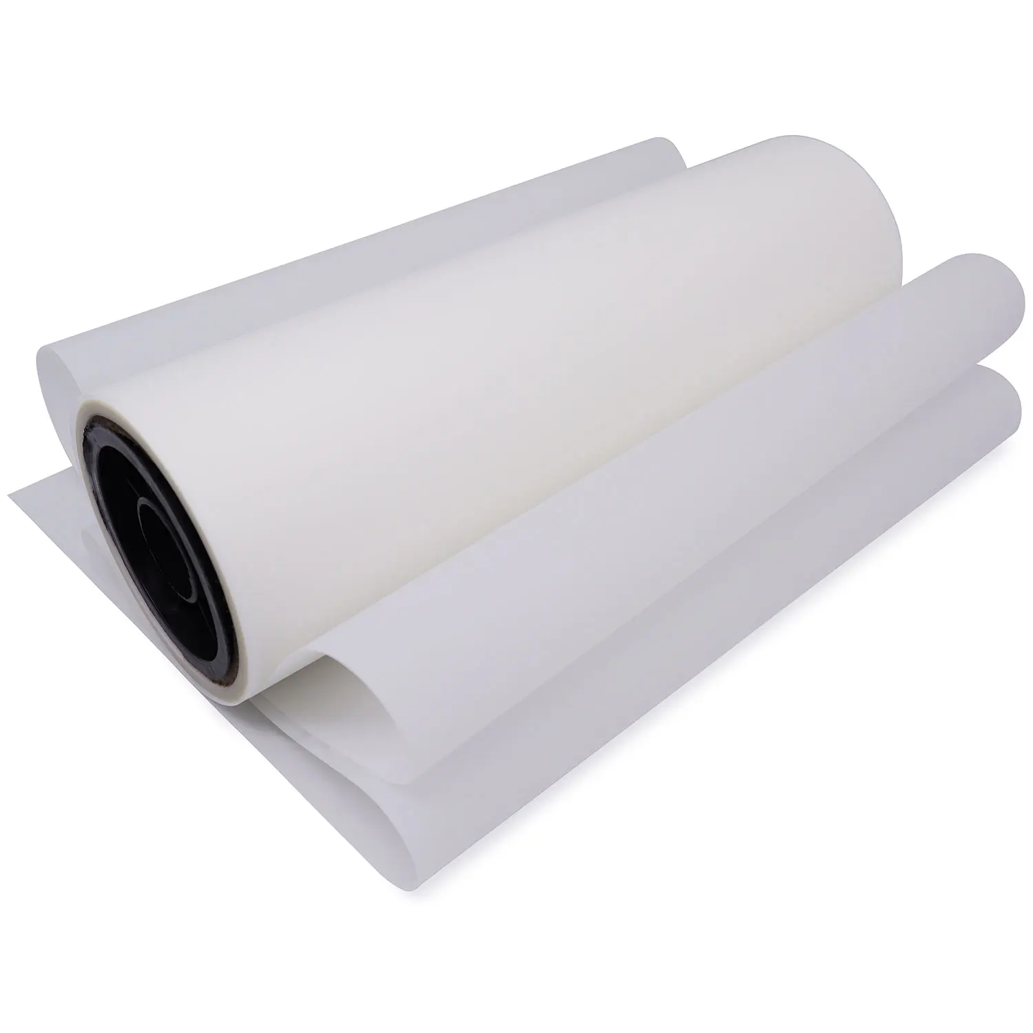 CALCA-rollo Premium de película de transferencia DTF de 17in x 328ft, papel híbrido de doble/un solo lado para impresión de película de