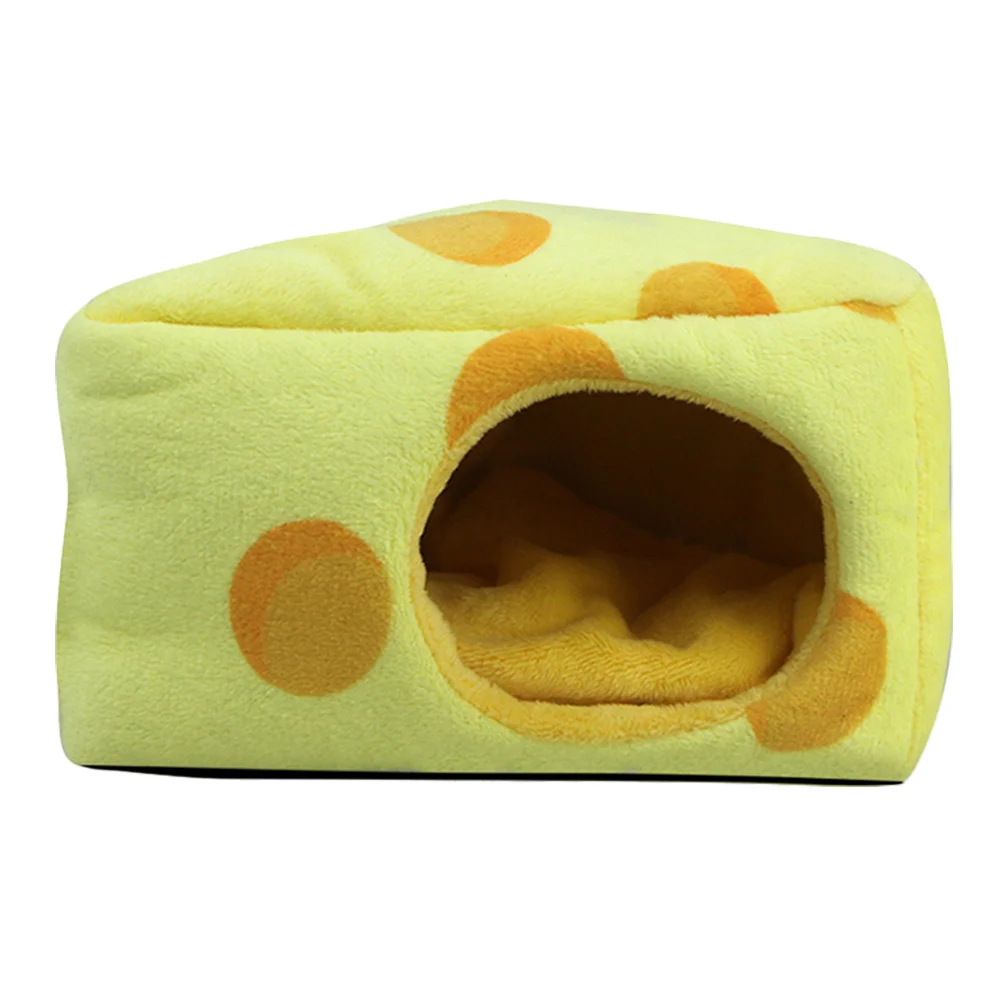 

Hamster Nest House Warm Hideout Machine Washable Sofa Small Pet Animal Bed Short Plush