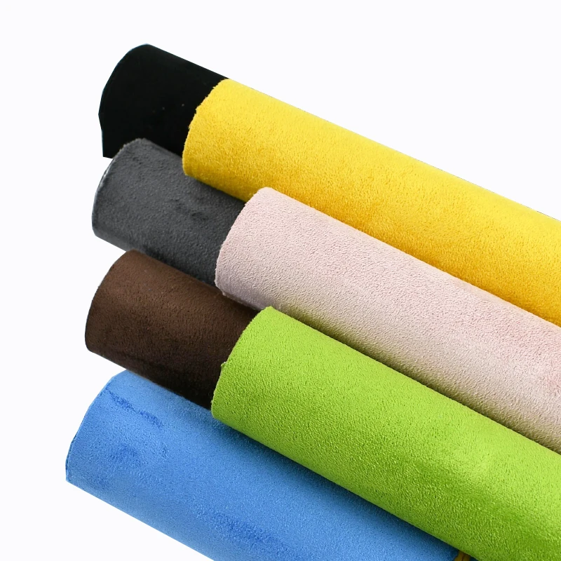 20*30-100*143cm Synthetischer Selbstklebender Stoff für Autoinnenräume Selbstklebendes Wildleder Velours Dekorationsstoff Nähzubehör – Detail 13