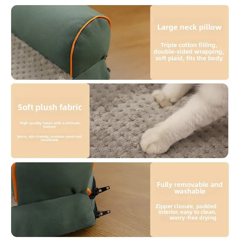 Extra Large Dog House Winter Warm All Season Universal Removable Washable Pet Supplies for Dogs Cats