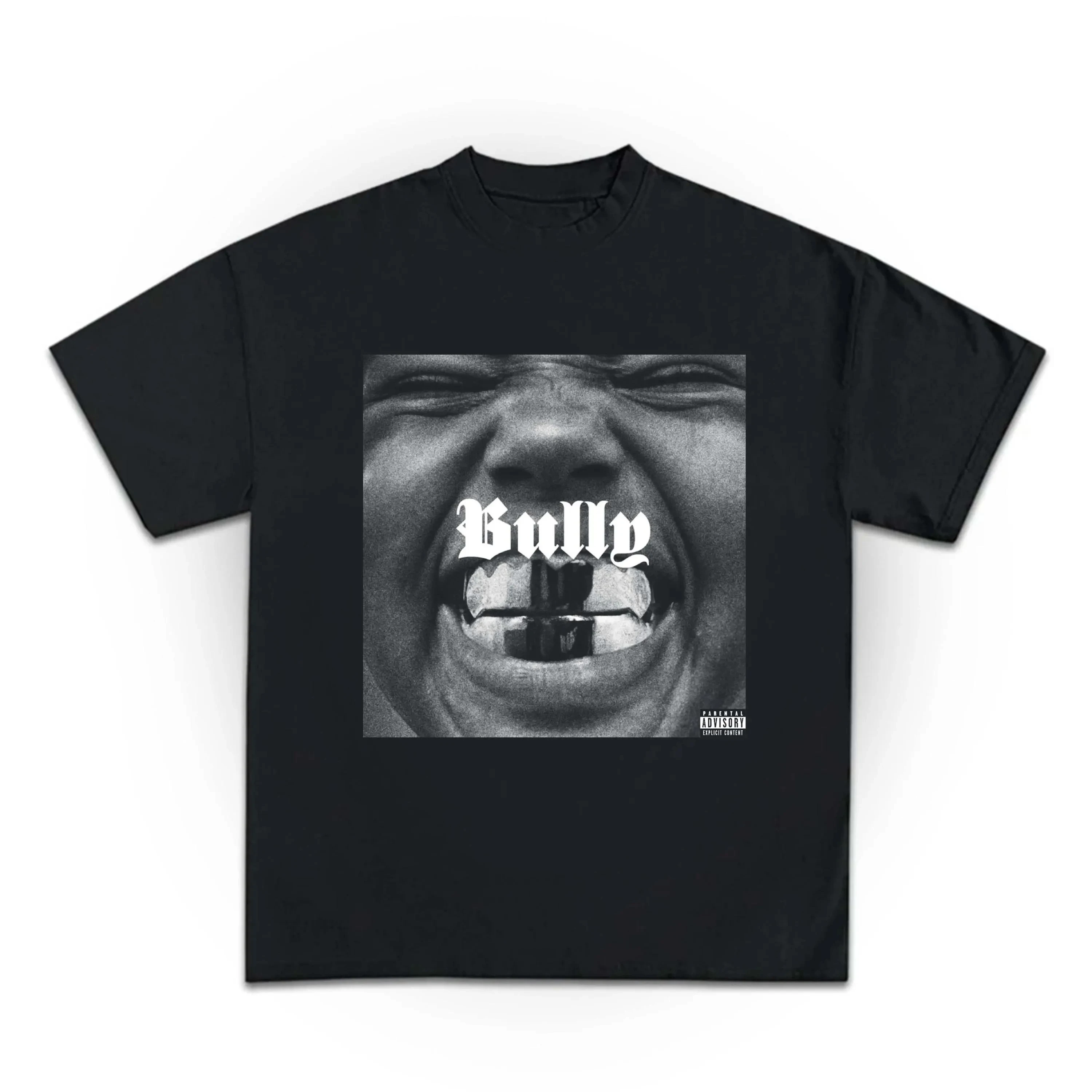 Camiseta Kanye West Bully Album, verão, masculina e feminina, roupa de algodão puro, moda hip hop, manga curta, streetwear