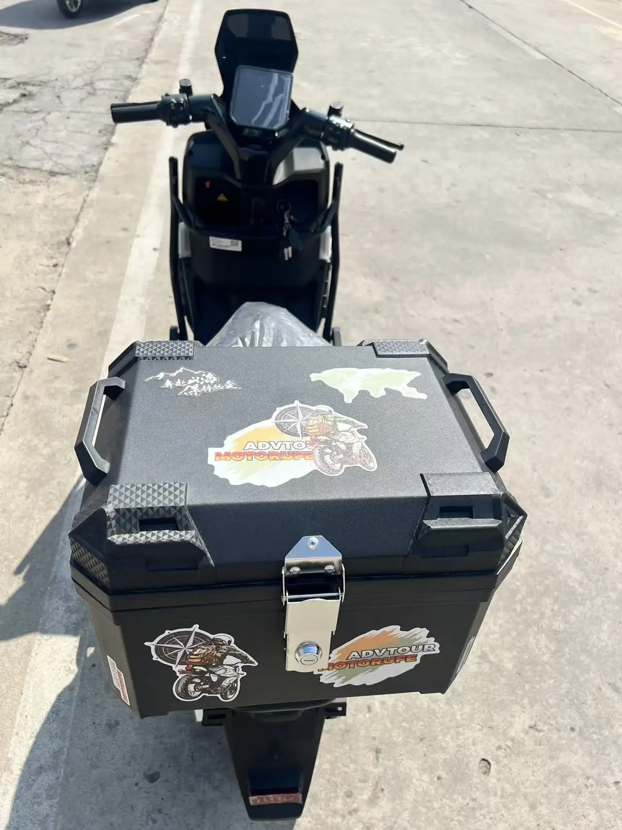 EVRIDE A017 72V Electric Off-Road Motorbikes for Food Takeout & Delivery High-Speed High-Power Vehicles