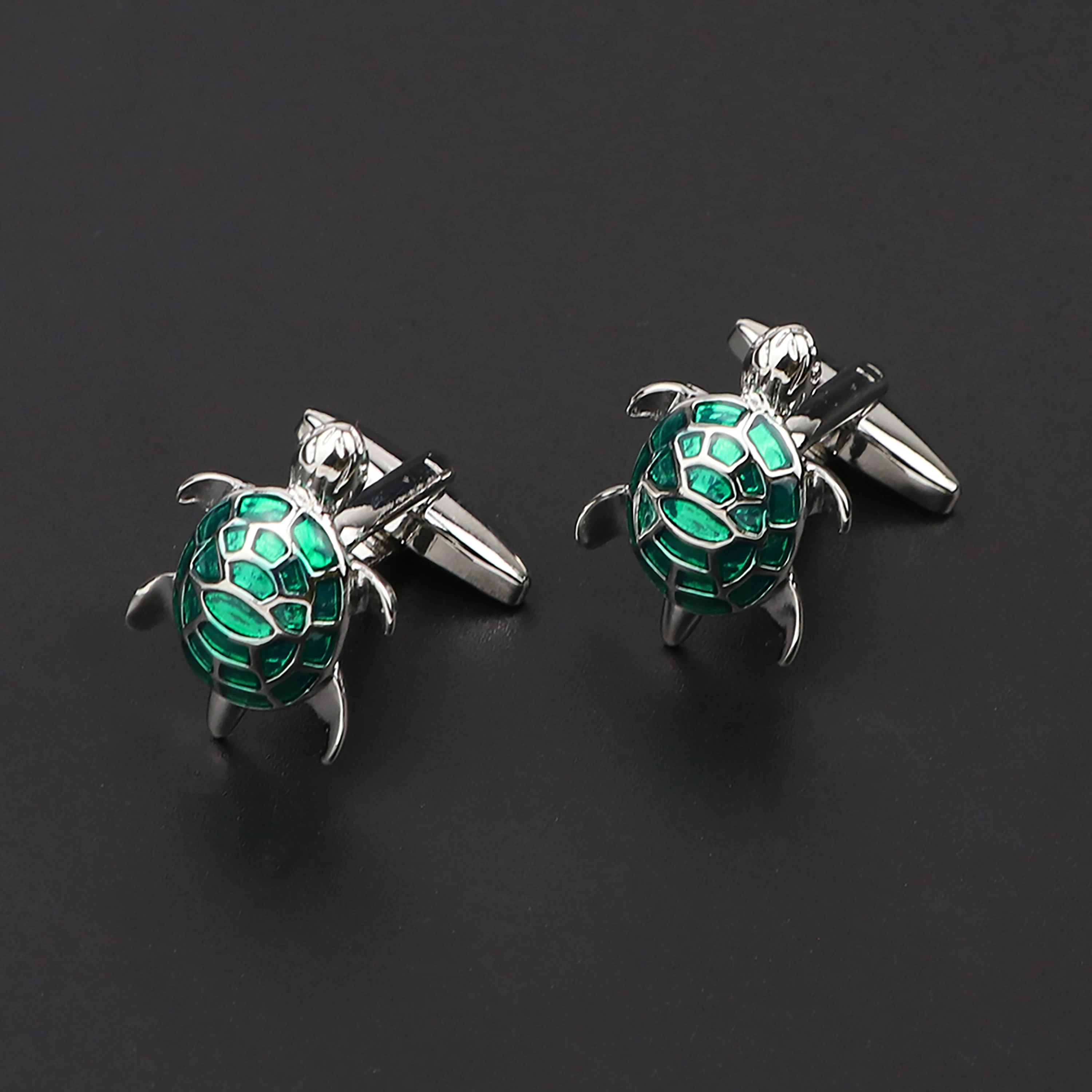 Luxury Mens Shirt Suit Cufflinks High Quality Classic Round Square Turtle Flower Anchor Cuff Button Wedding Party Gift Accessory
