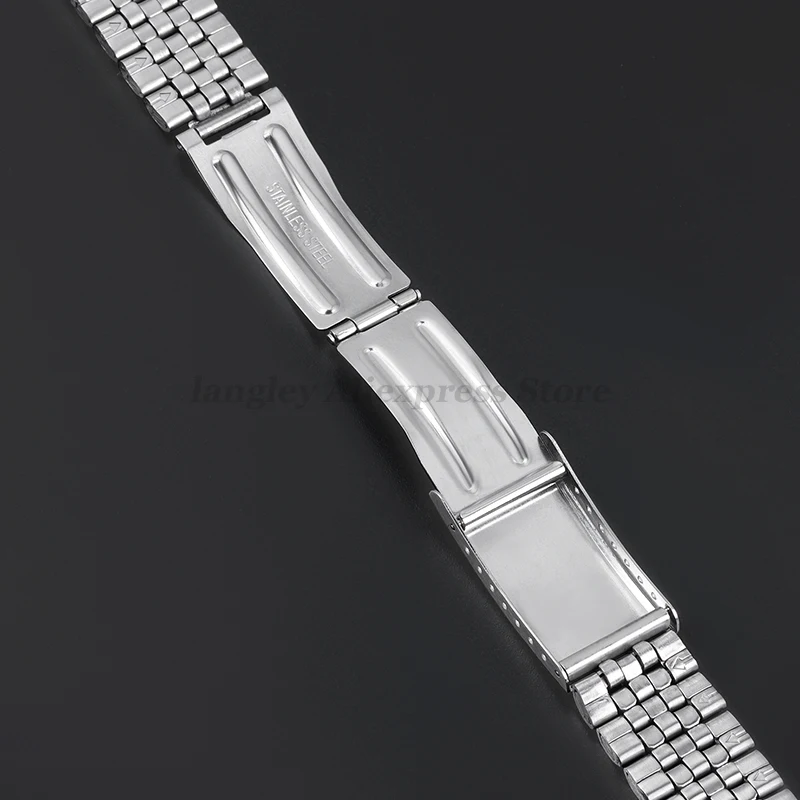 Stainless Steel Watch Strap for Seiko for Omega Wristband 12mm 14mm 16mm 18mm 20mm 22mm Men Sport Universal Bracelet Replacement