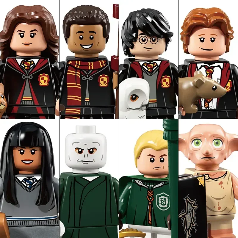 

Magic Academy WM6048 WM6041 WM6042 Harry Hermione Building Blocks Bricks Dolls Mini Action Toy Figures Assemble Birthday Gifts