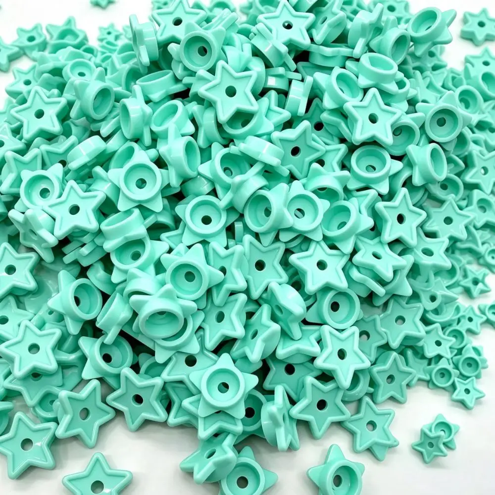 Beads Squeeze Toy Star Brick Particles Slime Fillers 100g Crunchy Squeeze Ball Fillers Star Shape Pinch Stuffing Building Blocks
