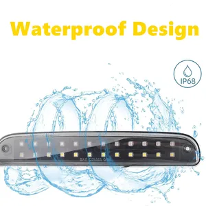 LED Smoke Red Car 3. Bremslicht, Heckschilder Parkschilder für Ford Ranger 1993-2011, Ford F-2550, F-350 1999-2016, Mazda B2300 Hauptverkaufs -RD -Motor 350 - №1