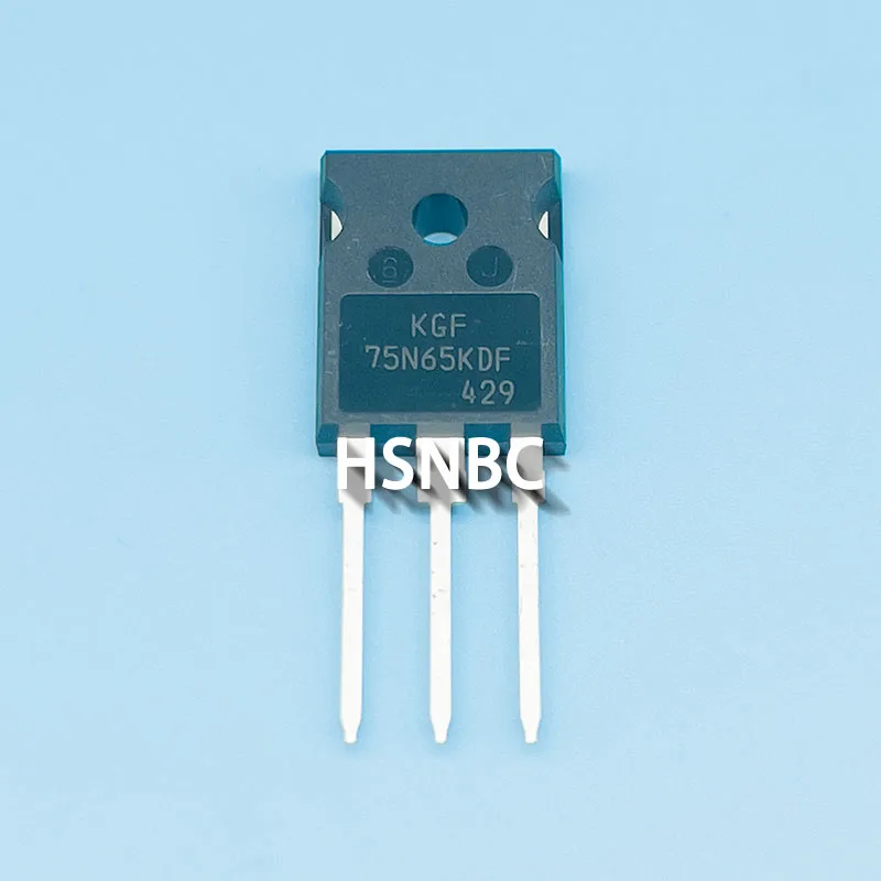 10 Pz/lotto KGF75N65KDF-U/H KGF75N65KDF 75N65KDF 75N65 TO-247 75A 650V IGBT Transistor di Potenza 100% Nuovo Originale Importato