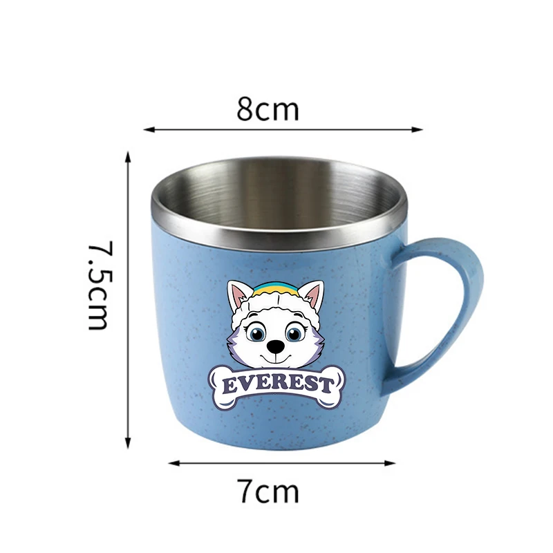 Paw Patrols Water Bottle Chase Skye Stainless Steel Cups Handle Coffee Milk Mug Tea Drinks Water Bottle for Home Office Gift view 4