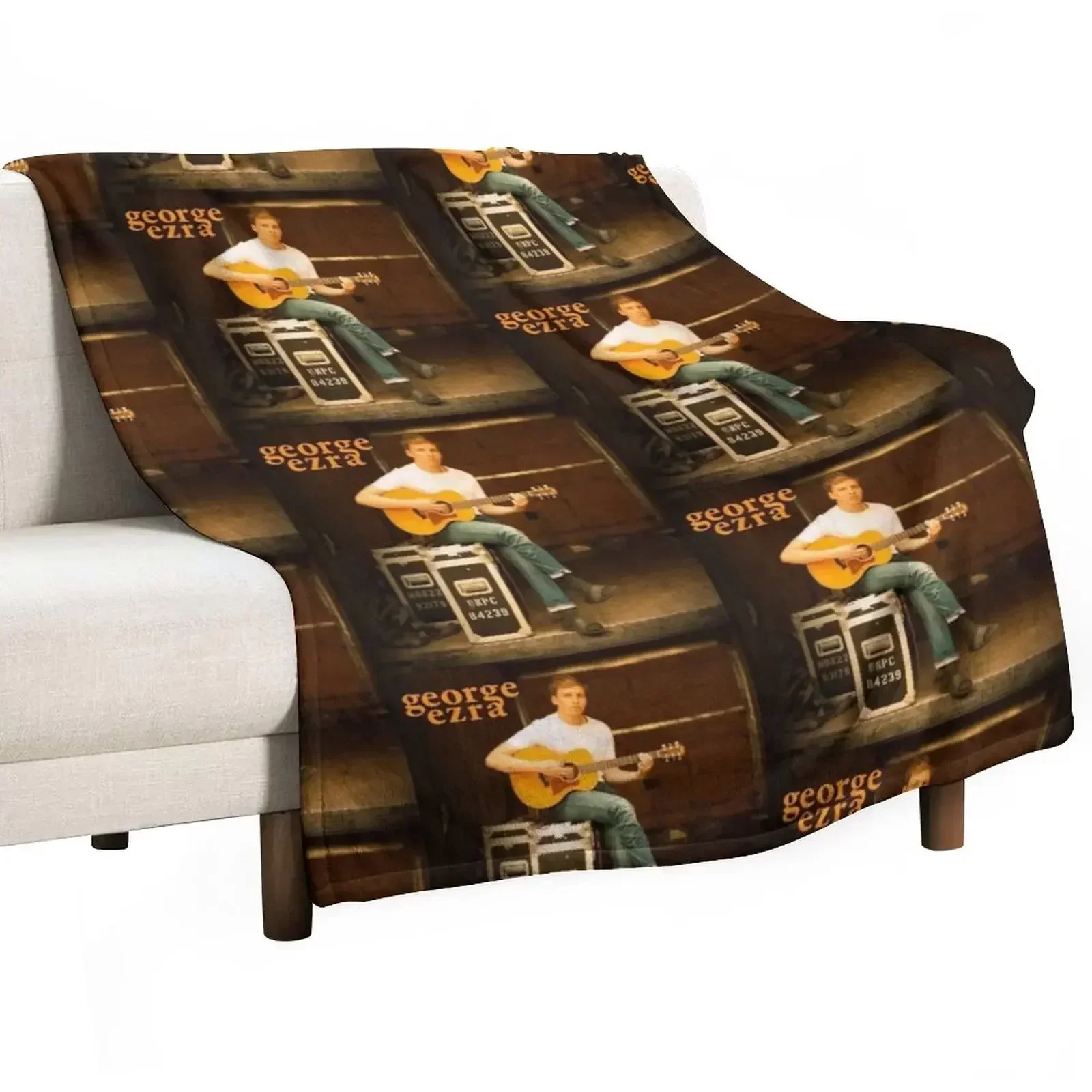 

george ezra tour 2019 2020 satukosong Unisex T-Shirt Front Throw Blanket Designers Thin Custom Blankets