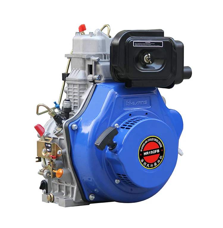 

Single Cylinder Air Cooled 13hp 192FB Diesel Engine Featured With Open Frame Type Diesel Generator