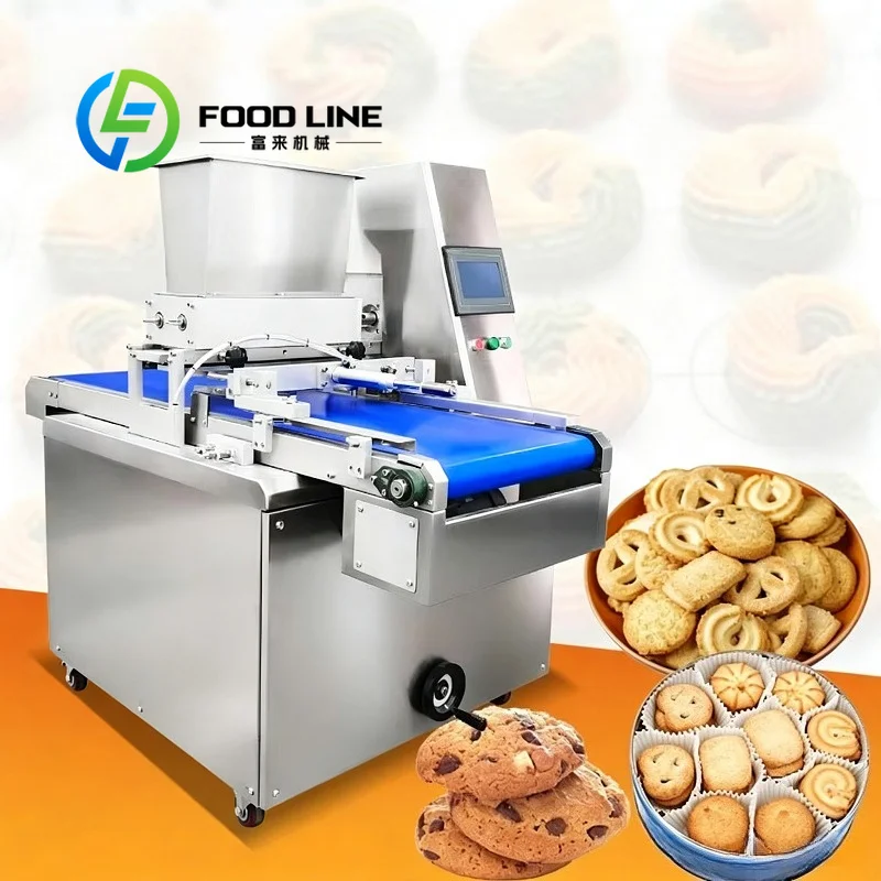 Cookie Forming Machine Easy Disassembly Internal Parts Simplifies Complete Sanitation For Food Safety Daily Bakery Inspection