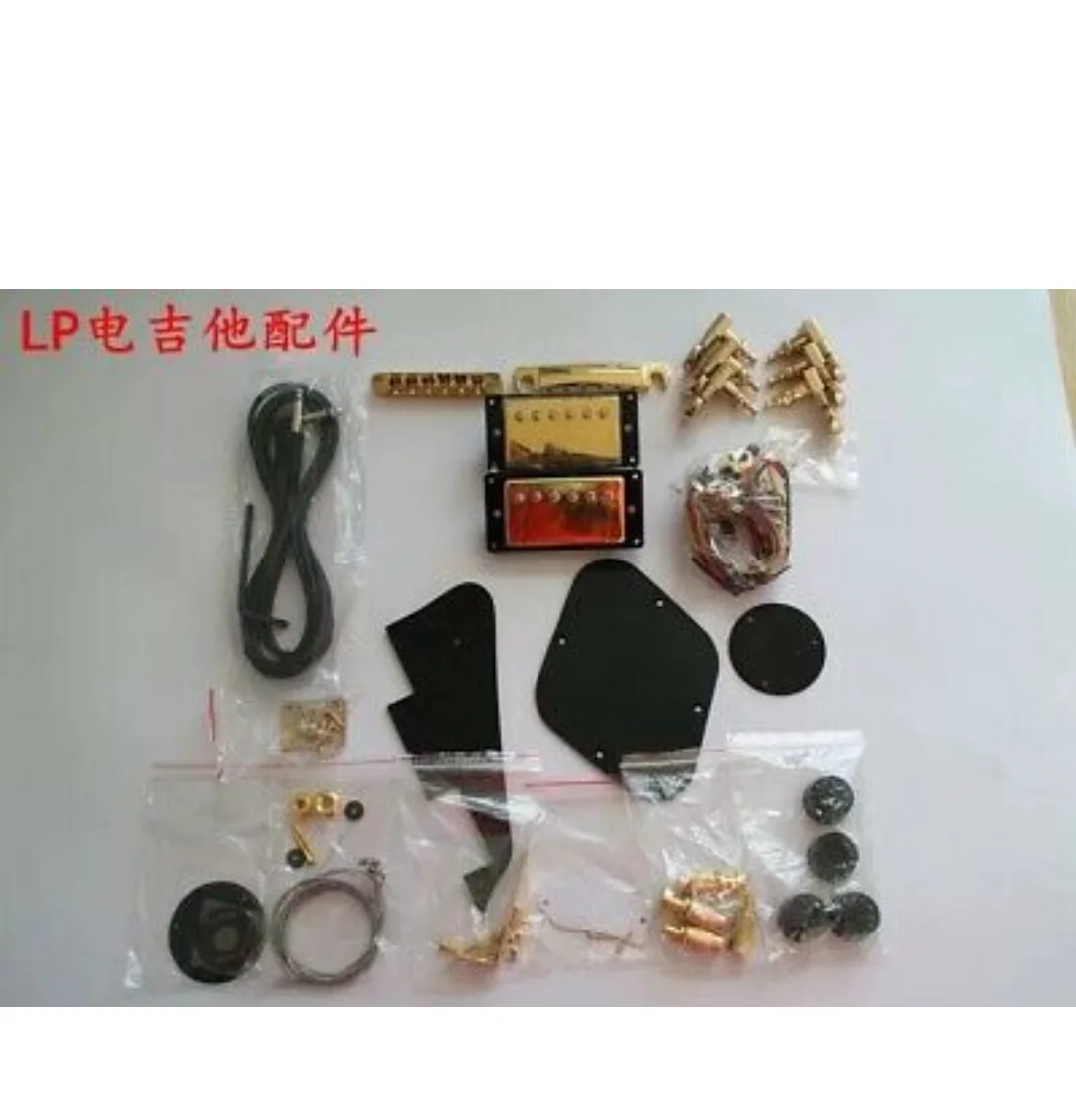 High quality Electric guitar kit diy guitar neck with body all hardware parts