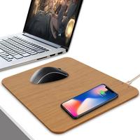 High-quality Multiple Circuit Protection Soft Wireless Charger Mouse Mat QI Multifunctional Wireless Charging Mouse Pad