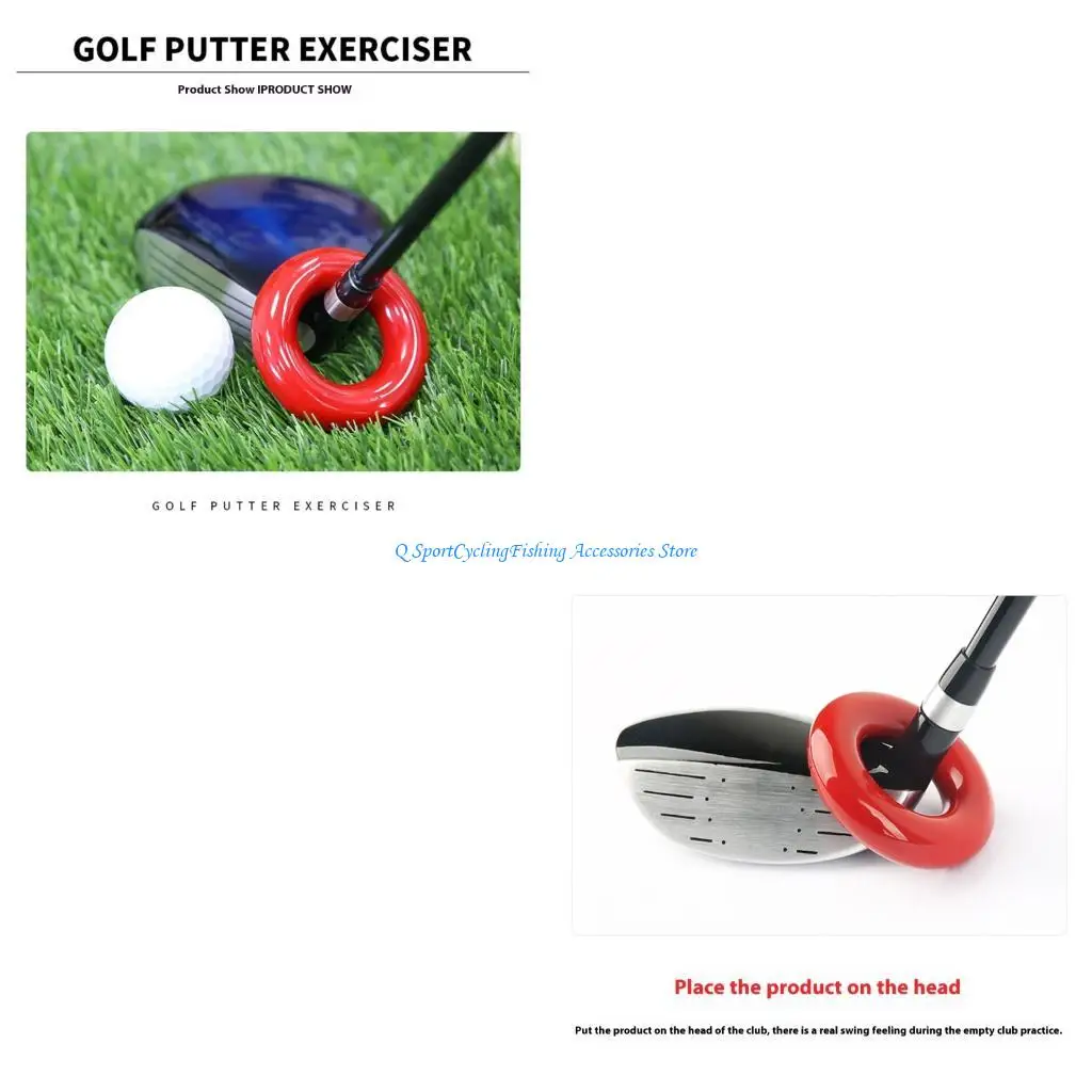 

Golf Club Head Weight Trainer Enhances Flexibility Consistency Swings Practice